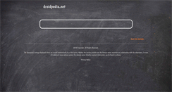 Desktop Screenshot of droidpedia.net